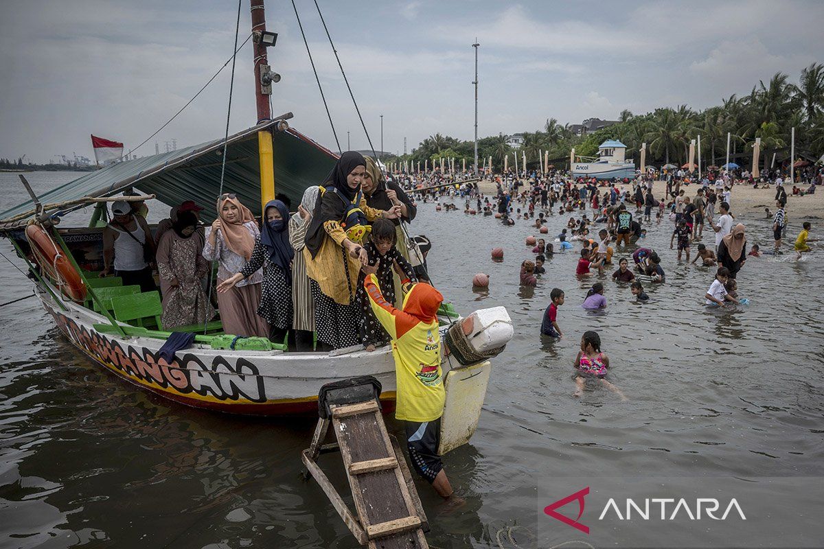Pantai Ancol jadi pilihan wisata di Jakarta bersama keluarga