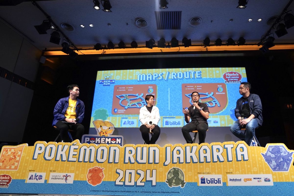 Pokmon Run 2024 hadir di Jakarta